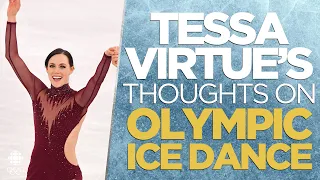 Tessa Virtue on Olympic ice dance event, Piper Gilles & Paul Poirier and her podium expectations