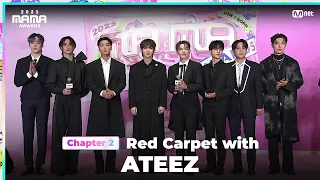 [#2023MAMA] Red Carpet with ATEEZ (에이티즈) | Mnet 231129 방송