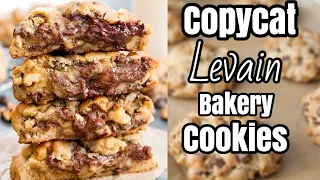 COPYCAT LEVAIN BAKERY CHOCOLATE WALNUT COOKIES | Better than CHIP & CRUMBL cookies | Julia Pacheco