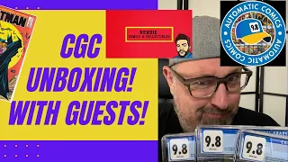 CGC UNBOXING WITH NEWBIE COMICS/AUTOMATIC COMICS AND OMEGA READ!!!