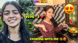 Cooking with me 🥘😍 | vlog - 3❤️