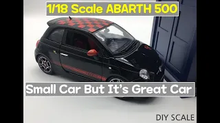 다이캐스트 아바스 500 언박싱 모델소개영상 Diecast Unboxing 2011 Abarth 500 1:18 scale model  미니어쳐 모형자동차