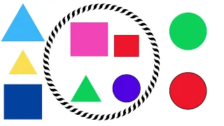 Дидактична гра “Схованки з геометричними фігурами”