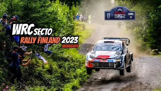 WRC Rally Finland 2023 !! HIGHLIGHTS - Action, FLATOUT & Pure Sounds