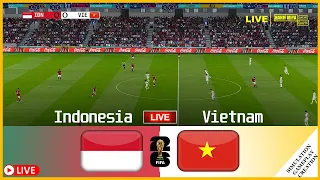 LANGSUNG Indonesia vs Vietnam Kualifikasi Piala Dunia 2026 Full Match - Video Game Simulation