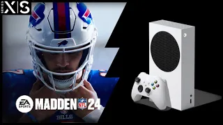 Xbox Series S | Madden 24 | Graphics test/First Look