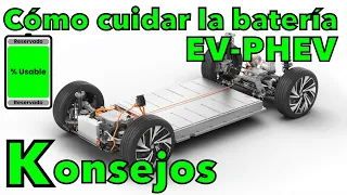 CÓMO cuidar la batería de un COCHE ELÉCTRICO o PHEV 2022 CONSEJOS para evitar la DEGRADACIÓN MOTORK