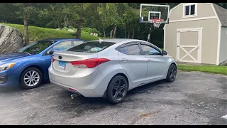 2013 Hyundai Elantra - Straight Pipe Start Up