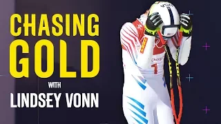 Lindsey Vonn Suffers Super-G Dejection | Chasing Gold | Pyeongchang 2018 | Eurosport