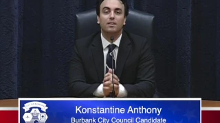 Anthony, Konstantine - City Council Candidate