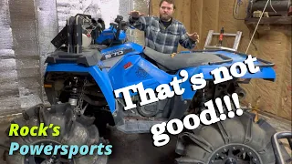 Polaris Sportsman 570 in need of major engine repair..