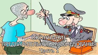 Россинский С.Б. Видео-лекция "Окончание предварительного расследования". Часть 1