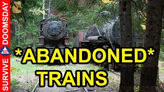 Travel to the Abandoned Ghost Trains in the North Woods of Maine