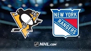 Pittsburgh Penguins vs New York Rangers NHL Game Recap