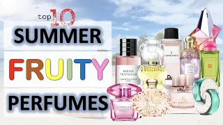 TOP Fruity Perfumes Perfect for Summer ☀️ | TOP 10 Fragrance Recommendation | Review and Impression