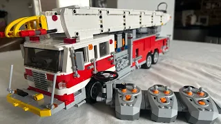 Lego MOC Fire Truck Final Video