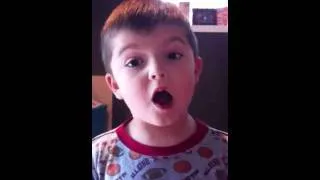 Four-year-old Johnny Cash fan sings Ring of Fire