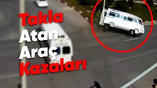 Takla Atan Araç Kazaları - İnanılmaz Trafik Kazaları