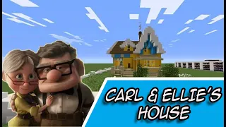 Carl and Ellie's house from "UP" Minecraft re-make!!