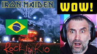 Iron Maiden - Brave New World (Live at Rock in Rio 2001) REACTION