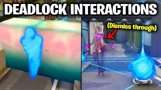 NEW: Agent "Dead Lock" ALL ABILITY INTERACTIONS!