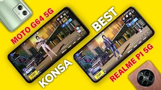 Moto G64 5G Vs Realme P1 5G Full Comparison (KONSA BEST HAI UNDER 15K)