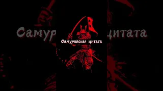 Цитата #цитаты #самурай