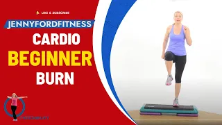 Basic Step Aerobics Workout | Quick 2 Combos | Fitness Cardio Burn | Beginner How to Do Step