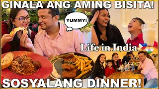 LIFE in INDIA: SOSYALANG DINNER! GINALA ANG AMING BISITA! TULOY PARIN ANG SAYA KAHIT MINAMALAS NA!