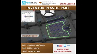 Inventor Plastic Part