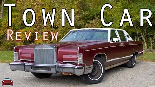 1978 Lincoln Continental Town Car Review - Long & Lavish!