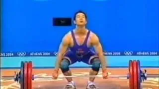 Frank Rothwell's Olympic Weightlifting History Shi Zhiyong, 2004 Olympic Gold.wmv