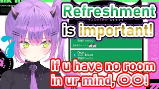 Once again, Towa-sama realized the importance of rest.【Hololive/English subtitles】