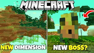 BIG NEW UPDATE! New BOSS, Dimension, Blocks! 1.21 CANCELLED! Minecraft Poisonous Potato Update