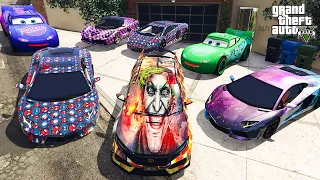 GTA 5 ✪ Stealing Luxury Modified Cars with Franklin And Michael ✪ (Real Life Cars #107)