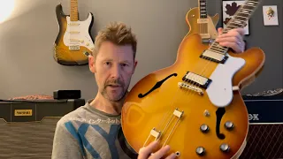 Epiphone Riviera Royal Tan. My honest review!