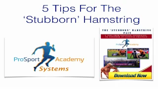 5 Tips For The Stubborn Hamstring Injury