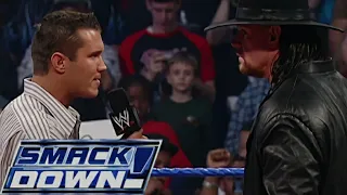 Randy Orton and The Undertaker Contract Signing For Wrestlemania 21 SMACKDOWN Mar 17,2005