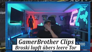 GamerBrother TRIFFT LEERES TOR NICHT in der WEEKEND LEAGUE 😂🤣 | GamerBrother Clips