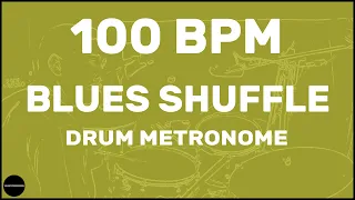 Blues Shuffle | Drum Metronome Loop | 100 BPM