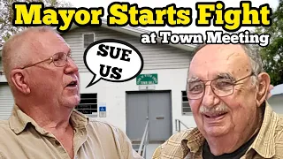 CORRUPT MAYOR STARTS FIGHT AT TOWN HALL MEETING