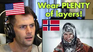 American Reacts to Tips on How to SURVIVE in Norway