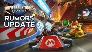 New Ride Rumors Update for Universal Studios Florida (Mario Kart, More Potter, SLoP & Bourne)