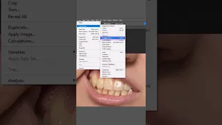 How To Whiten Teeth In Photoshop #shorts #Photoshop