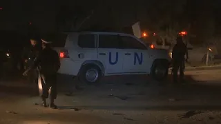 아프간 카불서 유엔 차량에 수류탄 공격…6명 사상 / 연합뉴스TV (YonhapnewsTV)