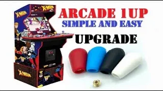 ARCADE 1UP Joystick Bat Top Upgrade. Easy Customization and Cheap. Modify your retro game cabinet.