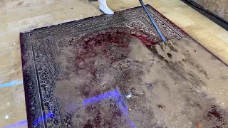 Traditional Dirty Carpet Cleaning Satisfying Rug Cleaning ASMR   Satisfying Video