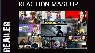 marvel studios avengers endgame "to the end" trailer reaction mashup