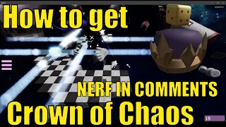 How to get the Bronze Crown of Chaos (FULL GUIDE) NERF IN COMMENTS | All Keys and Hallway Puzzle