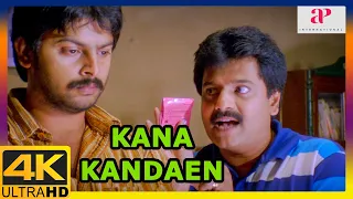 Kana Kandaen 4K Movie Scenes | Srikanth gets caught by Gopika | Vivek | AP International